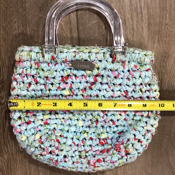 Set of Vintage IMA Knit Crochet Handbags - Picture 12 of 12